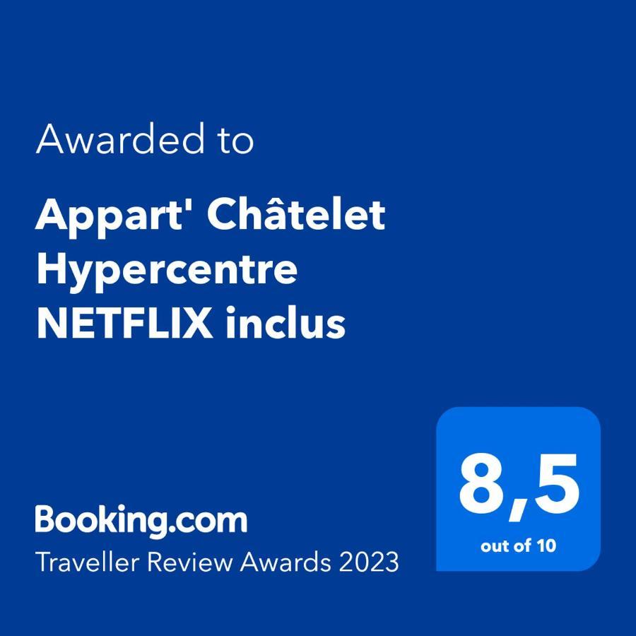 Appart' Chatelet Hypercentre Netflix Inclus Orléans Exterior foto